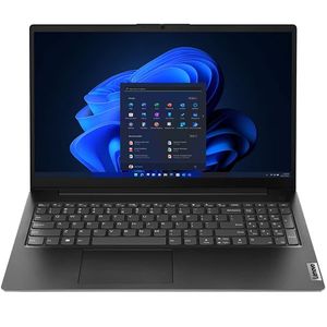 لپتاپ لنوو مدل V15 G4 AMN با پردازنده Ryzen 5-7520U، رم LDDR5 8GB با فرکانس 4800MHz، حافظه SSD با ظرفیت 512GB، نمایشگر 15.6 اینچ TN با وضوح HD، کاستوم شده