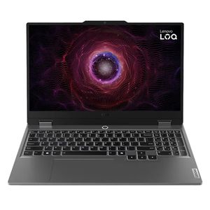 لپتاپ لنوو مدل LOQ 15ARP9 با پردازنده Ryzen 5-7235HS و گرافیک RTX3050 6GB، رم DDR5 12GB با فرکانس 4800MHz، حافظه SSD با ظرفیت 1TB، نمایشگر 15.6 اینچ IPS با وضوح Full HD و نرخ بهروزرسانی 144Hz، دارای نور پسزمینه کیبورد، کاستوم شده