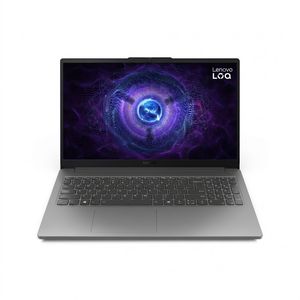 لپتاپ لنوو مدل LOQ 15IAX9E با پردازنده Core i5-12450HX و گرافیک RTX2050 4GB، رم DDR5 16GB با فرکانس 4800MHz، حافظه SSD با ظرفیت 512GB، نمایشگر 15.6 اینچ IPS با وضوح Full HD و نرخ بهروزرسانی 144Hz، دارای نور پسزمینه کیبورد