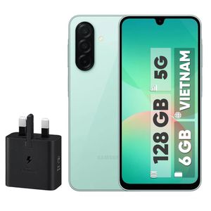 گوشی موبایل سامسونگ مدل Galaxy A26 دو سیم کارت ظرفیت 128 گیگابایت و رم 6 گیگابایت - ویتنام - به همراه شارژر 25 وات سامسونگ