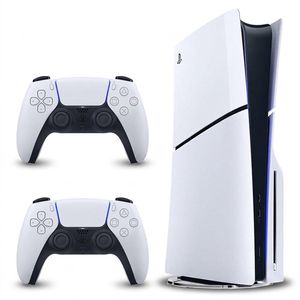 کنسول بازی سونی مدل PlayStation 5 Slim ظرفیت 1 ترابایت ریجن CFI-2116 اروپا به همراه دسته اضافی