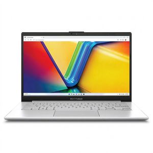 لپتاپ 14 اینچی ایسوس مدل Vivobook 14 E1404GA-NK181 با پردازنده Intel N100، رم 8 گیگابایت DDR4، حافظه داخلی 256 گیگابایت UFS 2.1، نمایشگر Full HD مات با وضوح 1920×1080 پیکسل، وبکم HD با شاتر حریم خصوصی