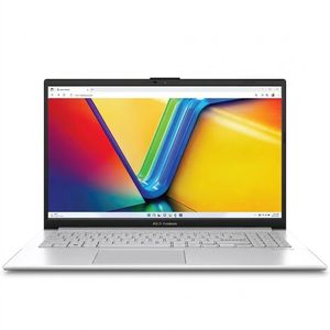 لپتاپ 15.6 اینچی ایسوس مدل Vivobook Go 15 E1504FA-NJ009-R5 7520U، با 8 گیگابایت رم LPDDR5، حافظه SSD با ظرفیت 512 گیگابایتی ، نمایشگر Full HD مات، وبکم HD با درپوش لنز و استاندارد MIL-STD 810H