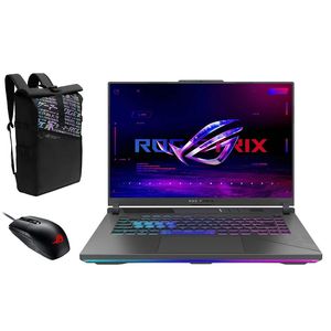 لپ تاپ 16 اینچی ایسوس مدل ROG Strix G16 G614JVR-Core i9 14900HX-RTX4060 8GB-32GB DDR5 5600MHz-1TB SSD-WUXGA 165Hz به همراه کیف و ماوس