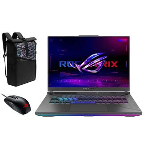 لپ تاپ 16 اینچی ایسوس مدل ROG Strix G16 G614JVR-Core i9 14900HX-RTX4060 8GB-32GB DDR5 5600MHz-512GB SSD-WUXGA 165Hz به همراه کیف و ماوس - کاستوم شده