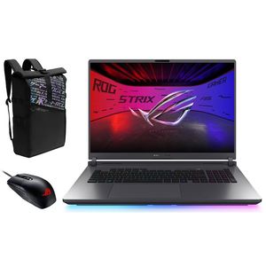 لپ تاپ 18 اینچی ایسوس مدل ROG Strix G18 G815LR-Core Ultra 9 275HX-RTX5070Ti 12GB-32GB DDR5 5600MHz-2TB SSD-WQXGA 240Hz به همراه کیف و ماوس - کاستوم شده