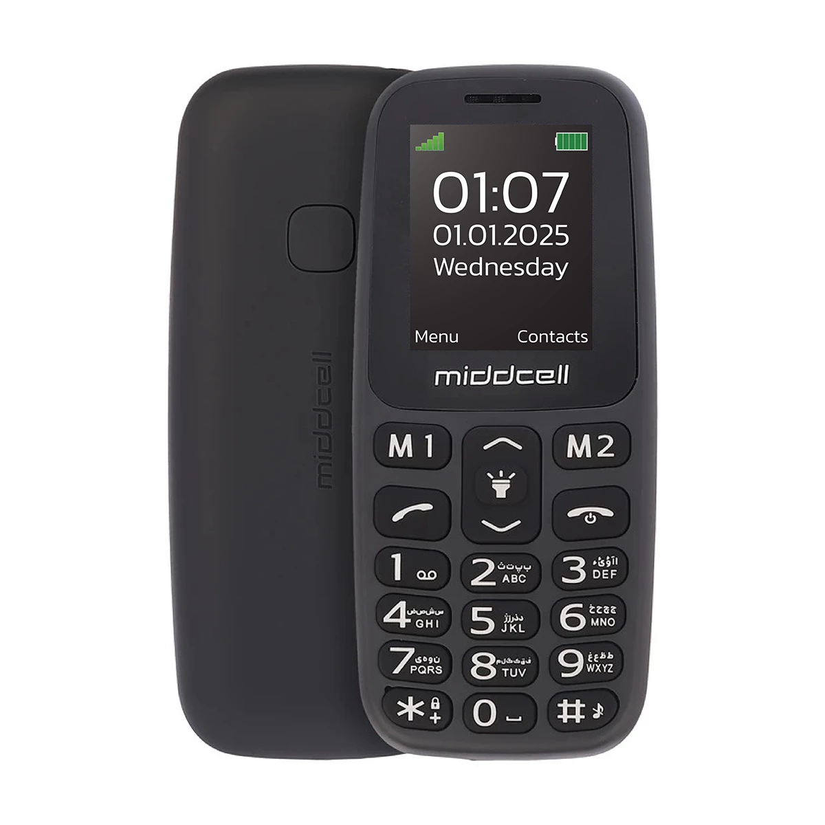 گوشی موبایل میدسل مدل M107 ظرفیت 32 مگابایت رم 32 مگابایت