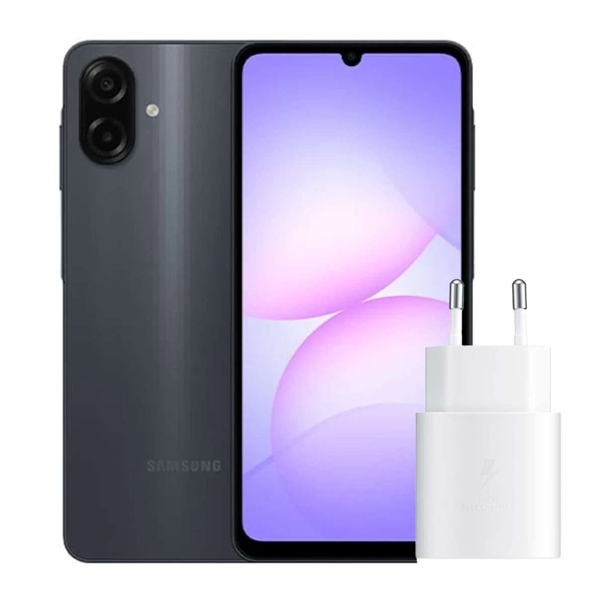 گوشی موبایل سامسونگ مدل Galaxy A07 4G ظرفیت 128 گیگابایت رم 6 گیگابایت همراه با شارژر داخل جعبه