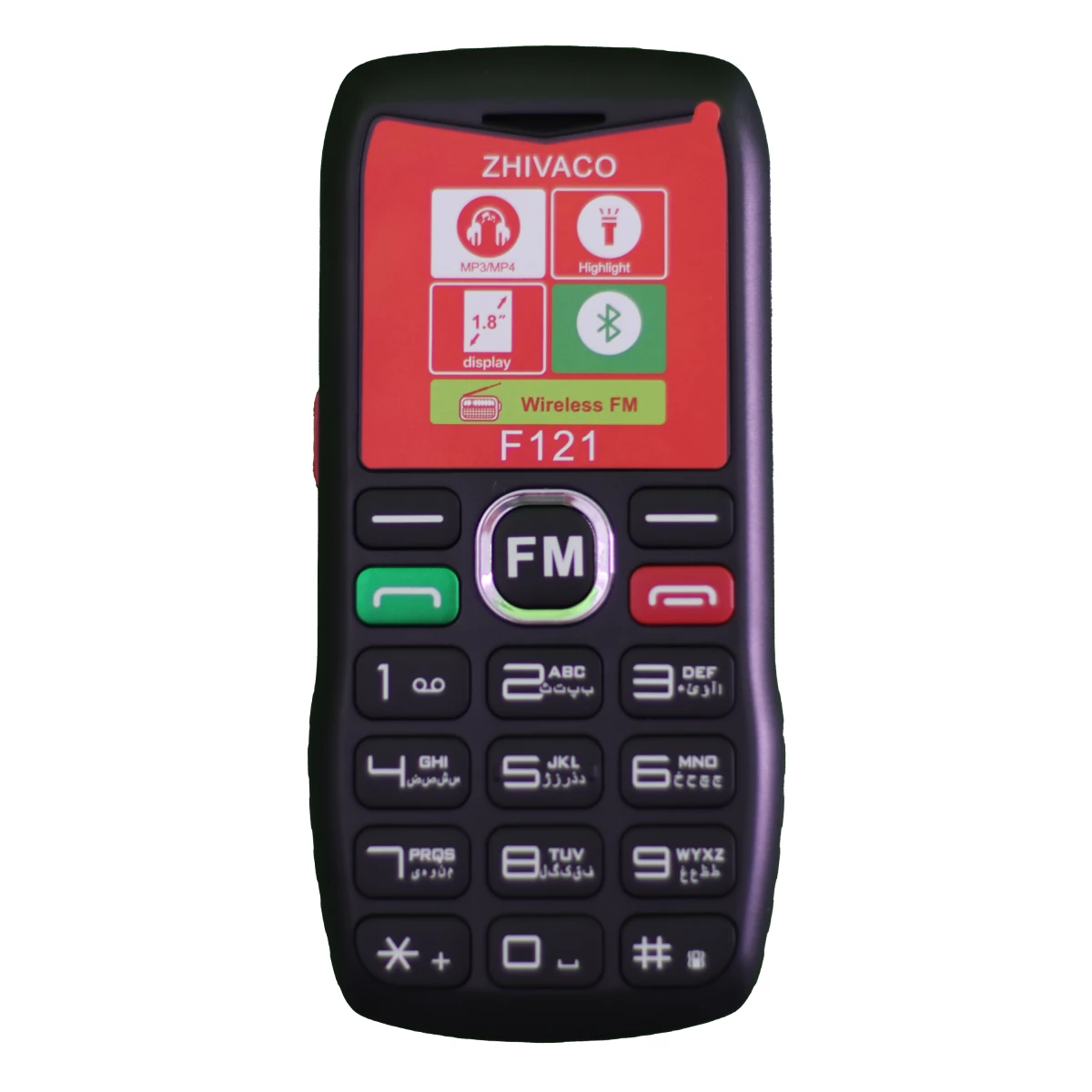 گوشی موبایل ژیواکو مدل F121 ظرفیت 32 مگابایت دو سیم کارت - NEW