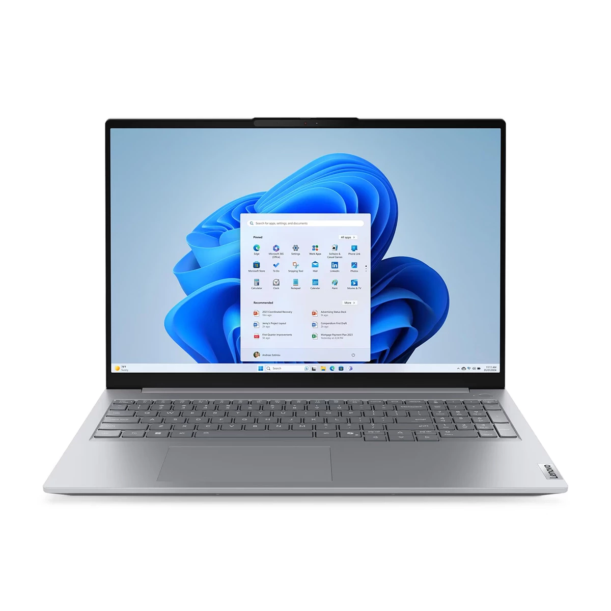 لپ تاپ لنوو 16 اینچی مدل ThinkBook 16 Ultra 9 185H 16GB 512GB