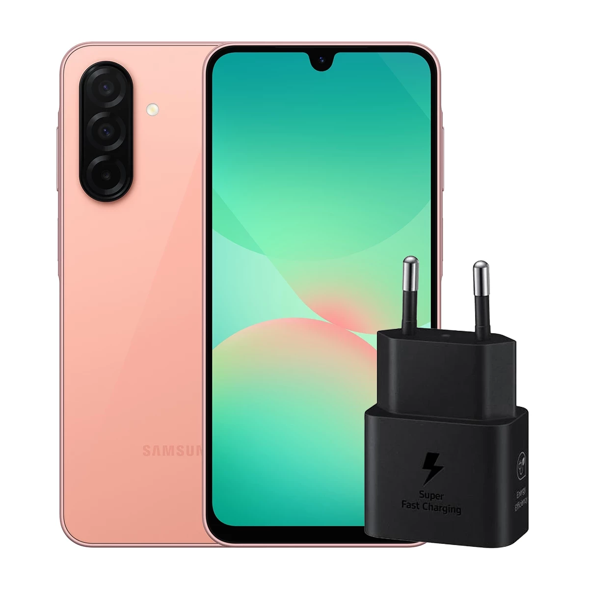 گوشی موبایل سامسونگ Galaxy A26 5G ظرفیت 128 گیگابایت رم 6 گیگابایت - ویتنام - به همراه شارژر 25 وات اصلی سامسونگ مدل EP-T2510