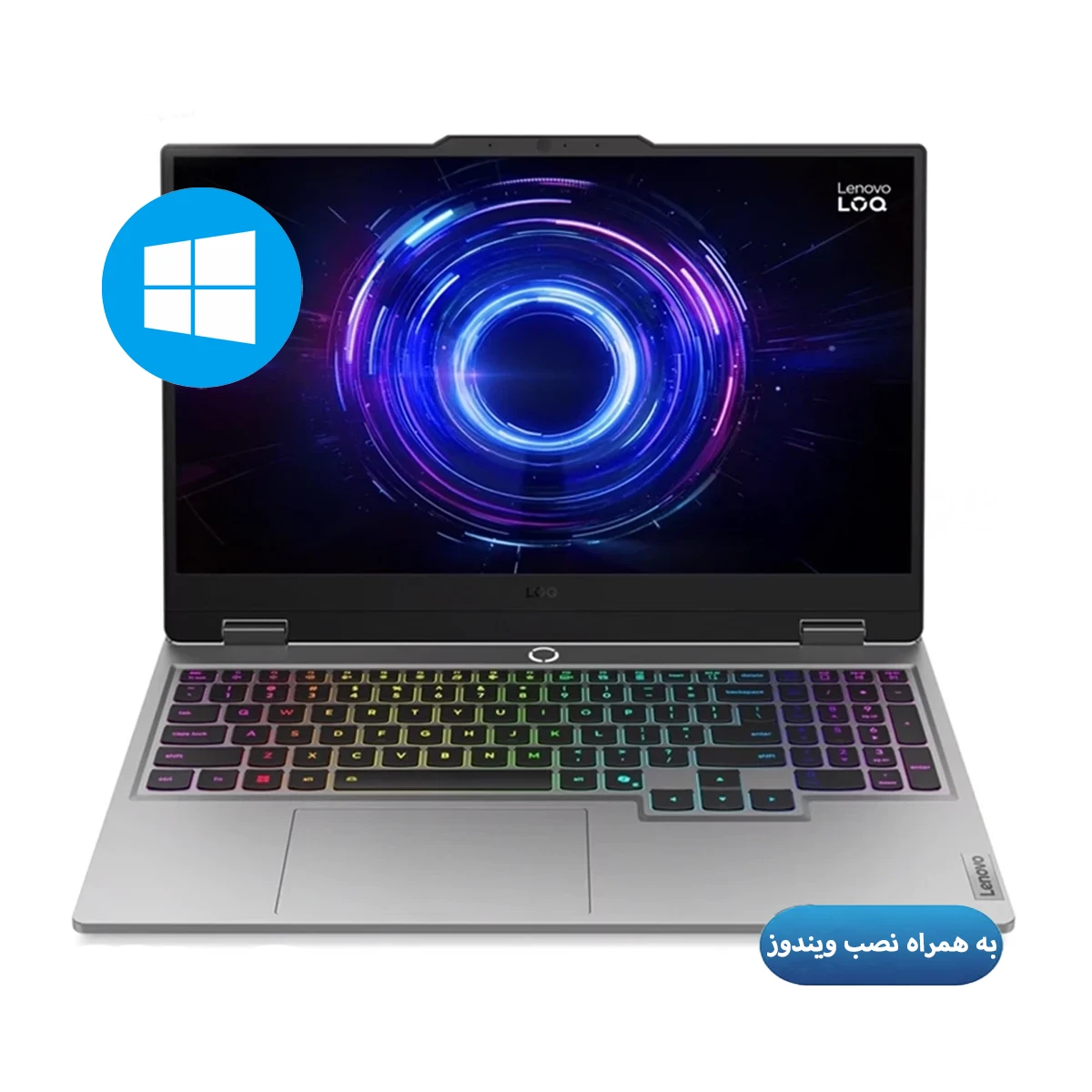لپ تاپ گیمینگ لنوو 15.6 اینچی مدل LOQ 15IRX10 i7 13650HX 32GB 1TB RTX 5070 همراه با نصب ویندوز