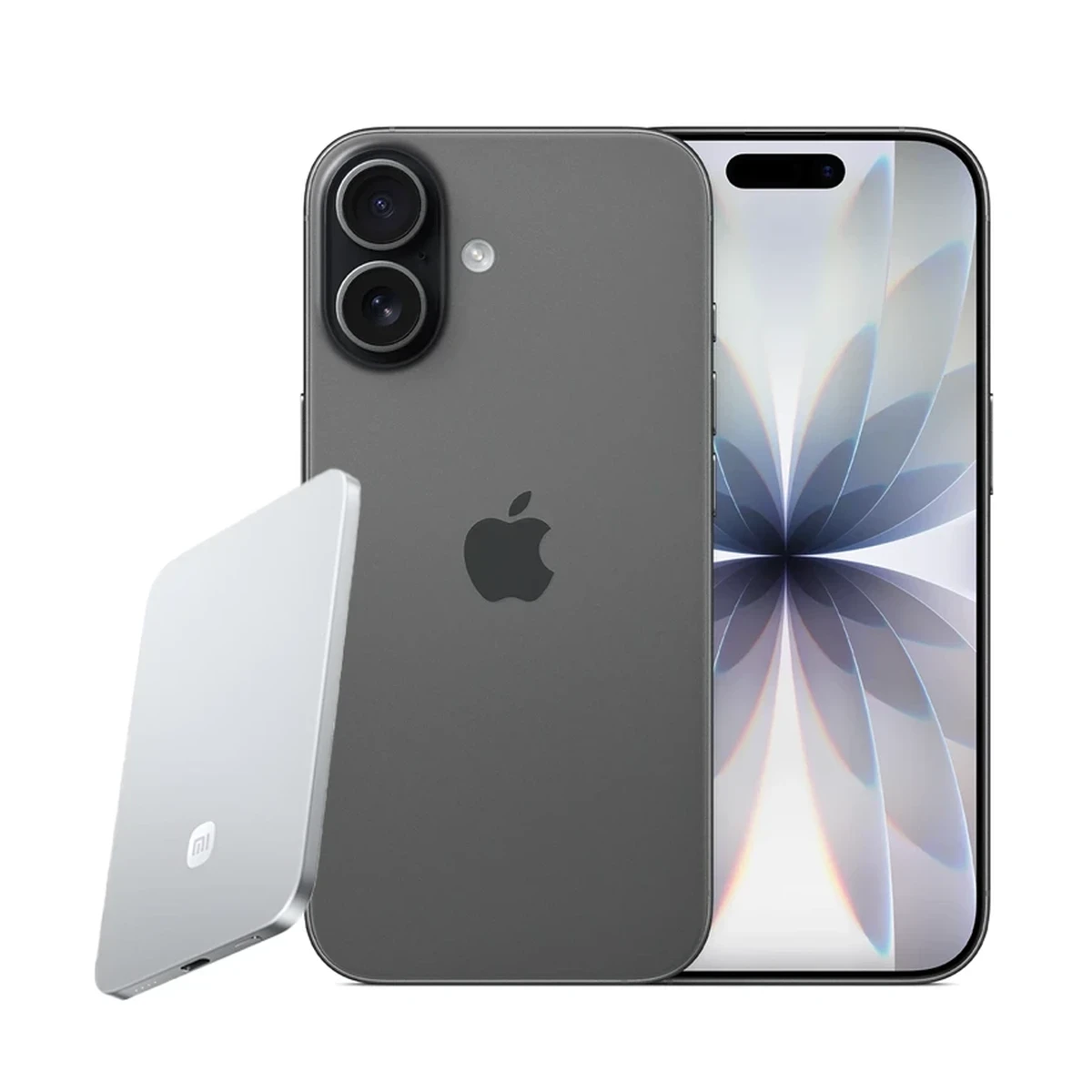 گوشی موبایل اپل مدل iPhone 17 CH/A ظرفیت 256 گیگابایت رم 8 گیگابایت - Not Active رجیستر شده به همراه پاوربانک بی سیم شیائومی مدل UltraThin MDY-20-EB ظرفیت 5000 میلی آمپر