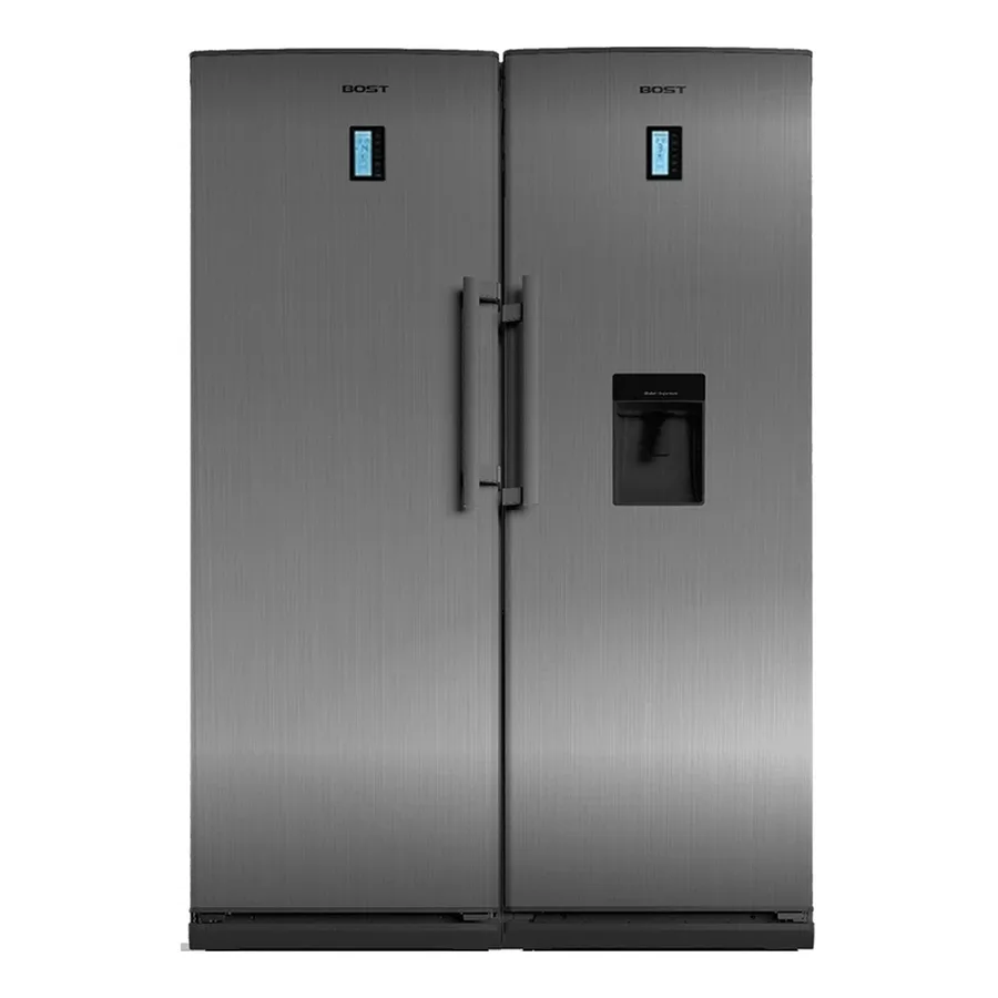 یخچال فریزر دو قلو بست مدل BLR/BLF-518TI